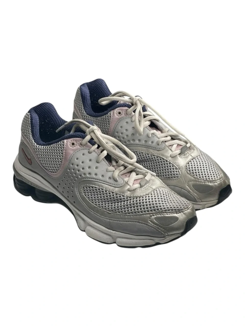 Vintage Y2K: Nike ✔︎ Shox BRS 100 Run Sneaker ✔︎ Grey Lilac ✔︎ 9.5M ✔︎ Trending